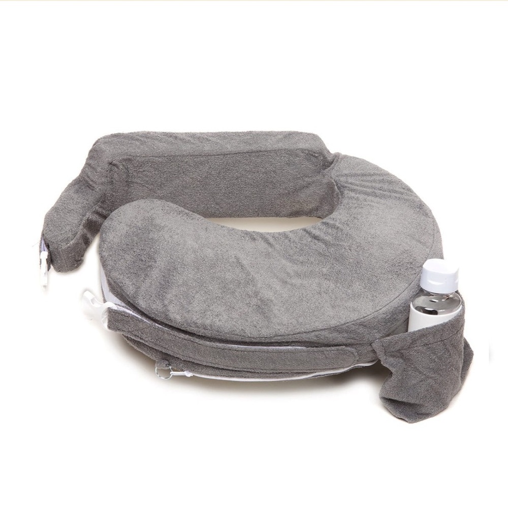 My Brest Friend Deluxe Nursing Pillow in Evening Gray